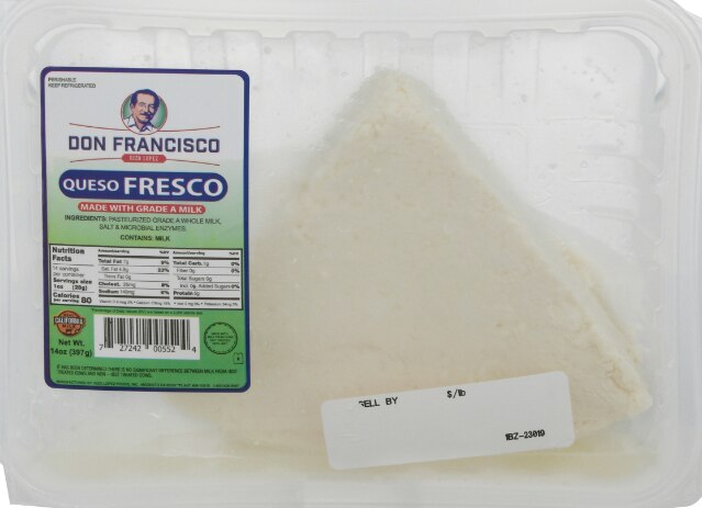 Queso fresco Don Francisco