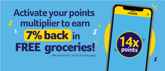 Get a FREE SE Grocers Tea. Gallon | Save up to $3.29. Valid with rewards. Terms apply. Activate and redeem through 09/26/23. Limit one offer per customer while supplies last. See store or visit FrescoyMas.com/bigappdeal for details.